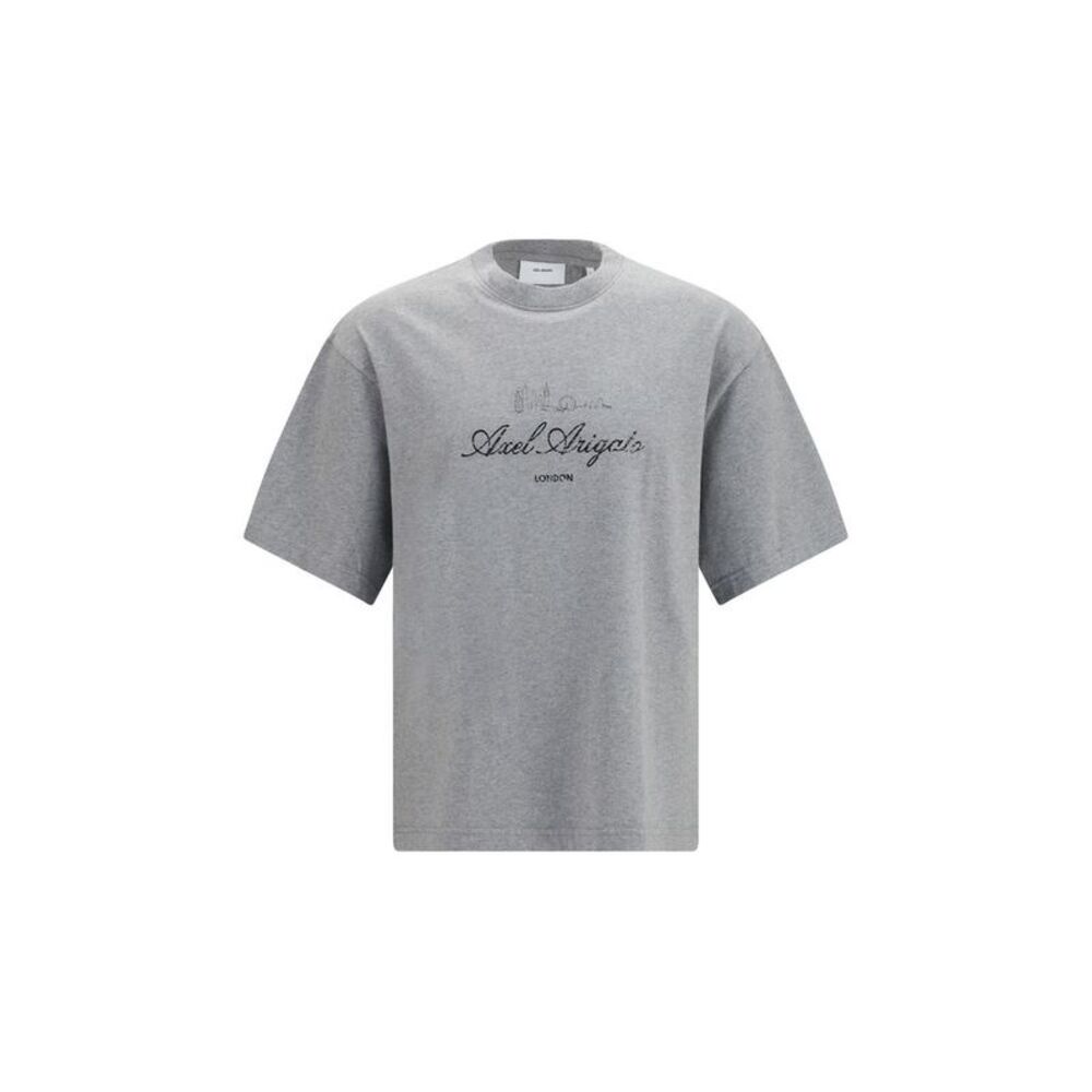 Axel Arigato Gray Cotton Men's T-Shirt